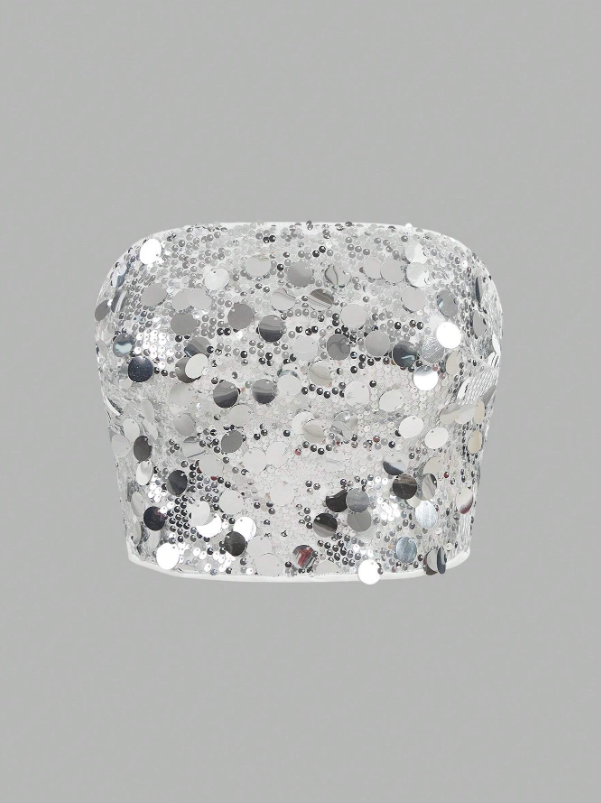 Top Corto con Tachas